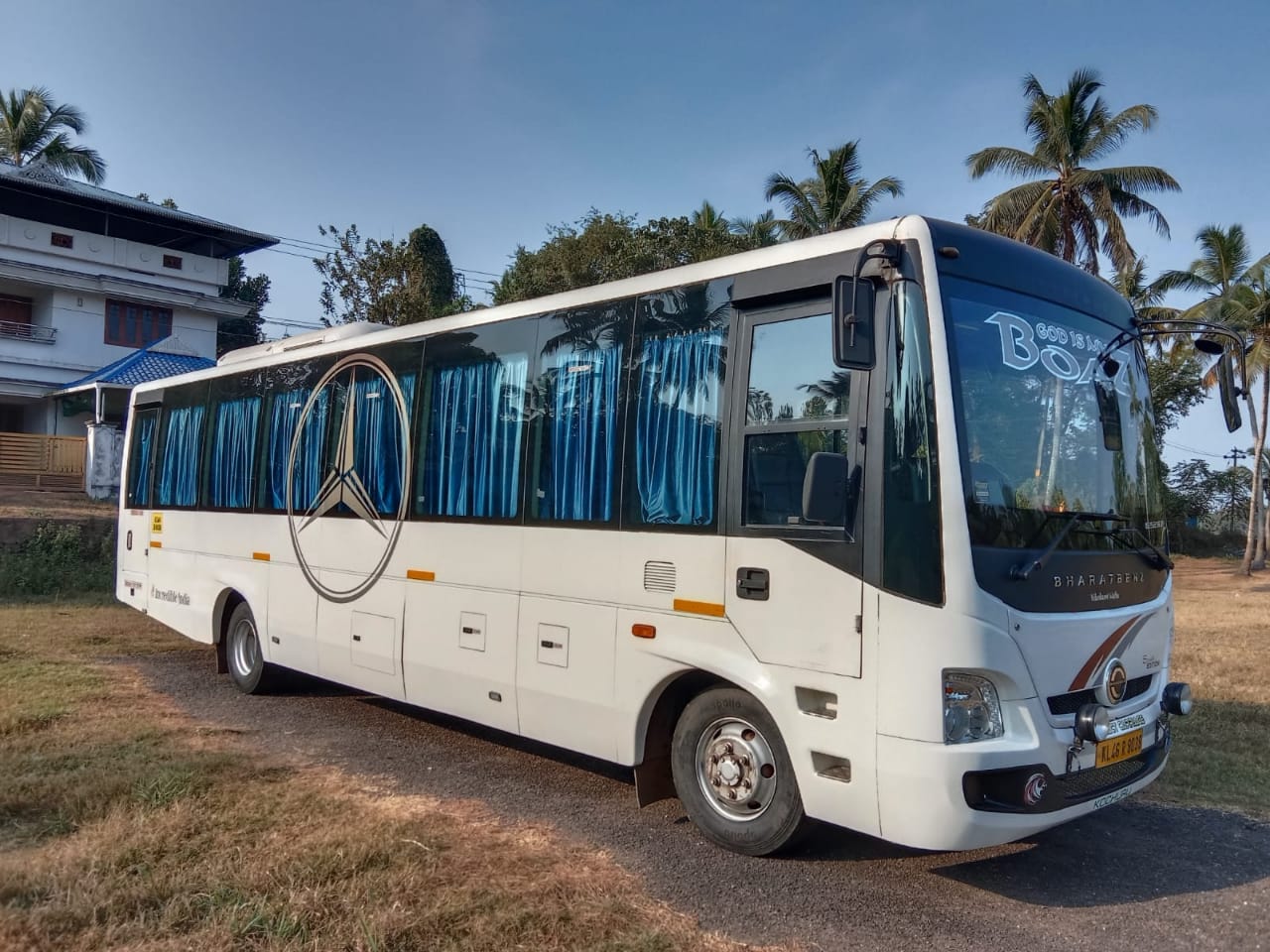35 seater Barath benz Coach